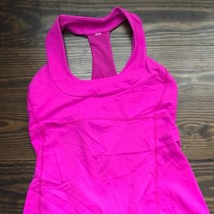 Lululemon size 6 Pink Top